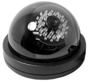 Несколькими десятков встроенных светодиодов в корпусе типа dome-camera приводят к засветке и снижению контраста изображения